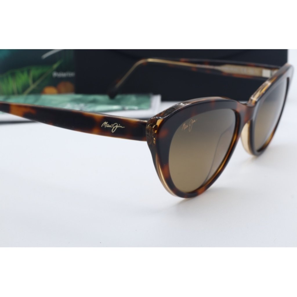 Maui Jim Kalani Mj 818-10n Tortoise Cat Eye Sunglasses Brown Polarized Lenses 54 — image 6 of 8